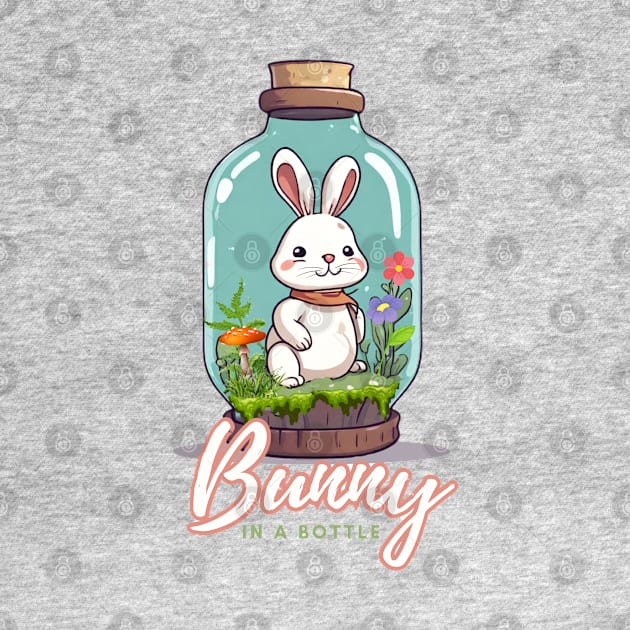 Bunny in a Bottle by Zimny Drań